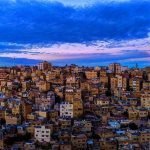 Amman blue lit buildings - © Mahmood Salam