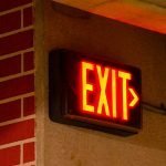 exit sign