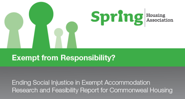 Exempt From Responsibility? Report title page