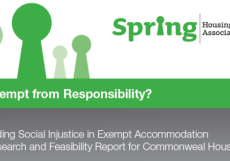 Exempt From Responsibility? Report title page
